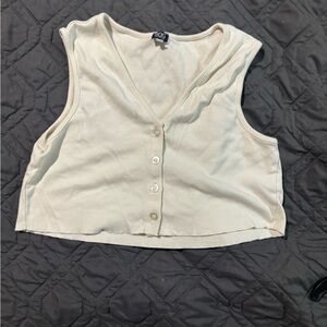 BDG Button-front sweater vest